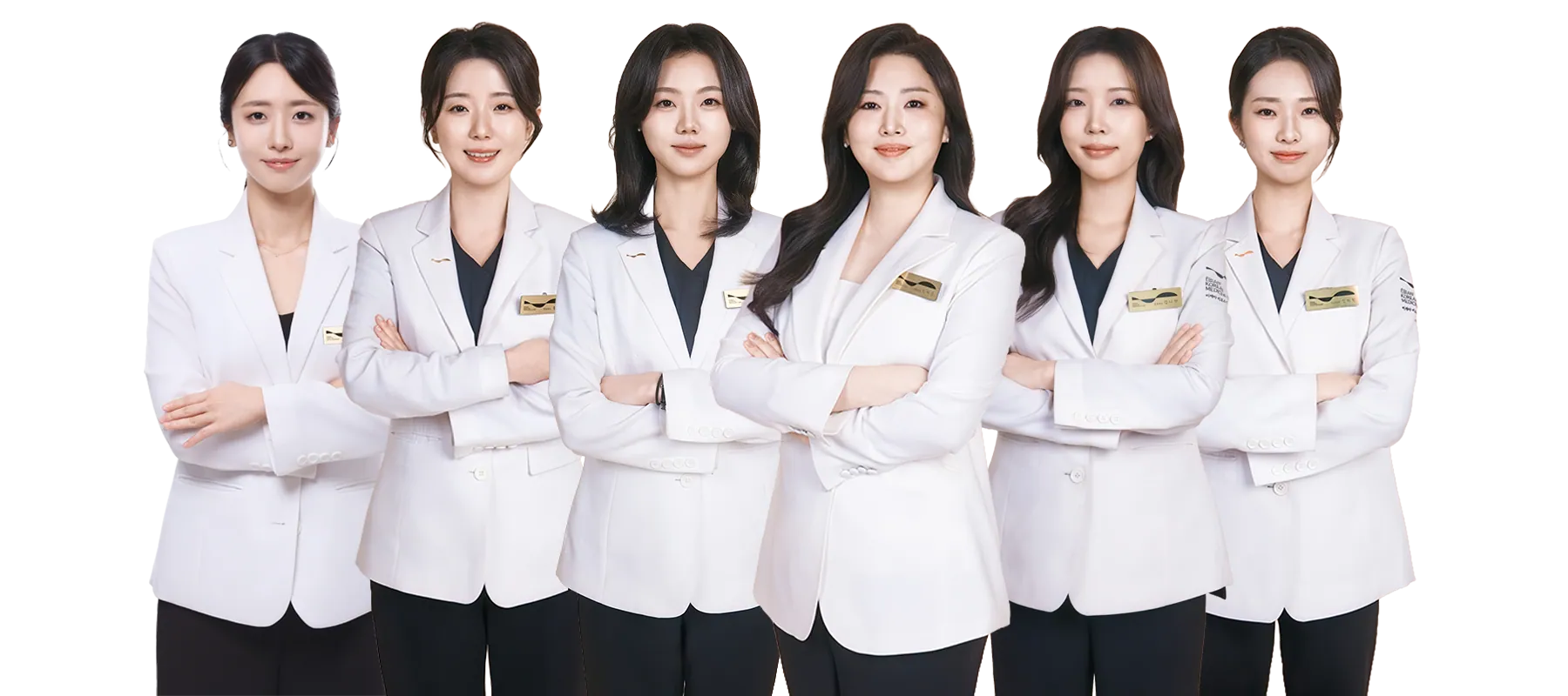 흰 가운을 입은 이비안한의원 의료진